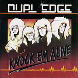DUAL EDGE - Knock 'Em Alive cover 