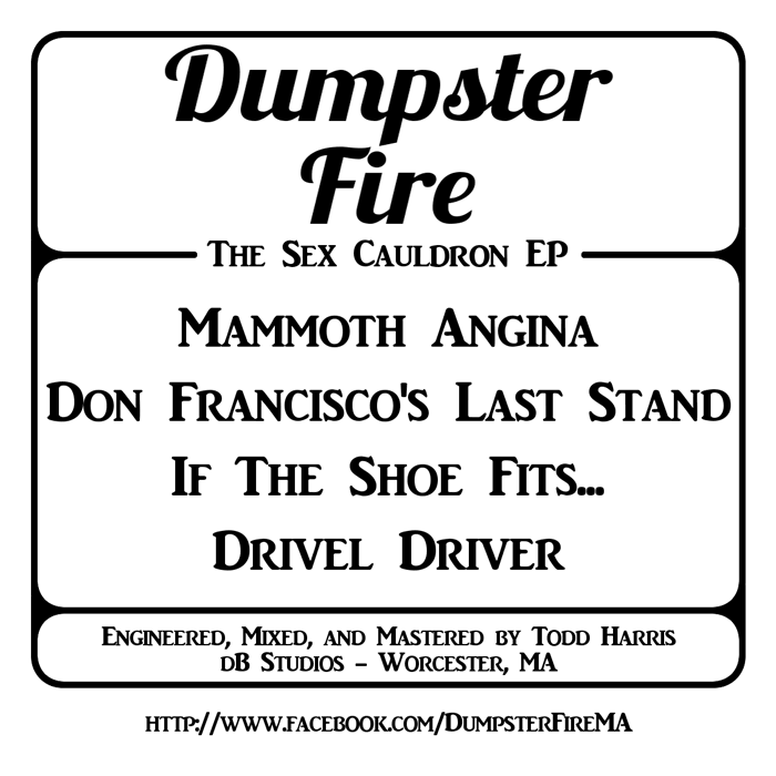 DUMPSTER FIRE - The Sex Cauldron cover 