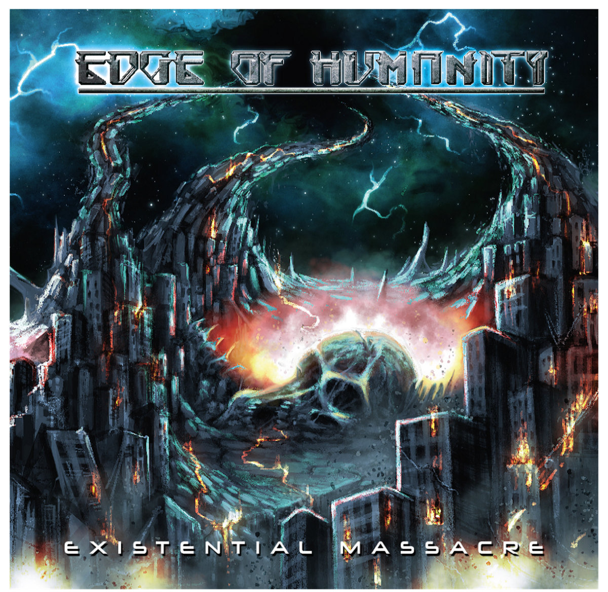 EDGE OF HUMANITY - Existential Massacre cover 