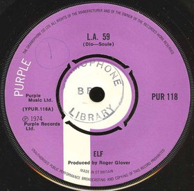 ELF - L.A. 59 / Ain't It All Amusing cover 