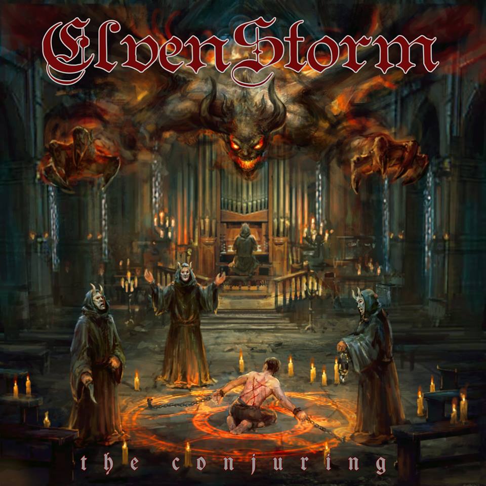 ELVENSTORM - The Conjuring cover 