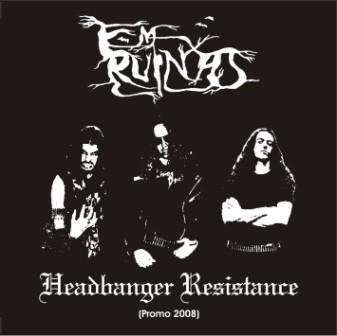 EM RUÍNAS - Headbanger Resistance cover 
