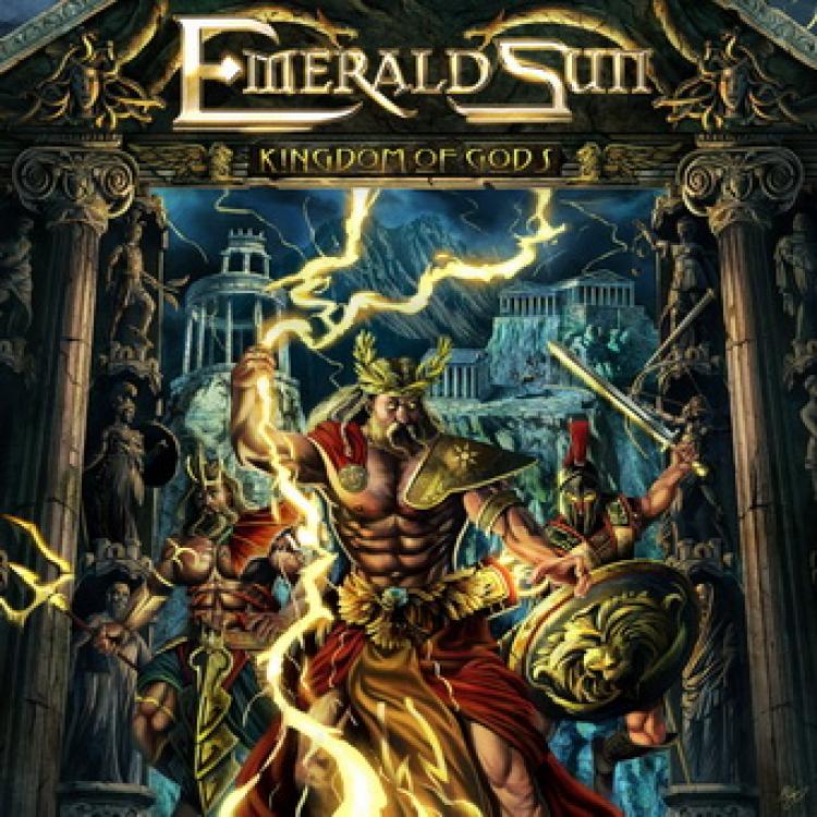 EMERALD SUN - Kingdom of Gods cover 