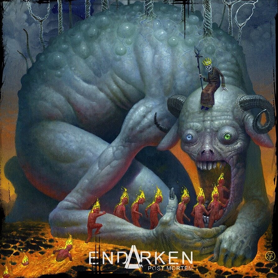 ENDARKEN - Post Mortem cover 