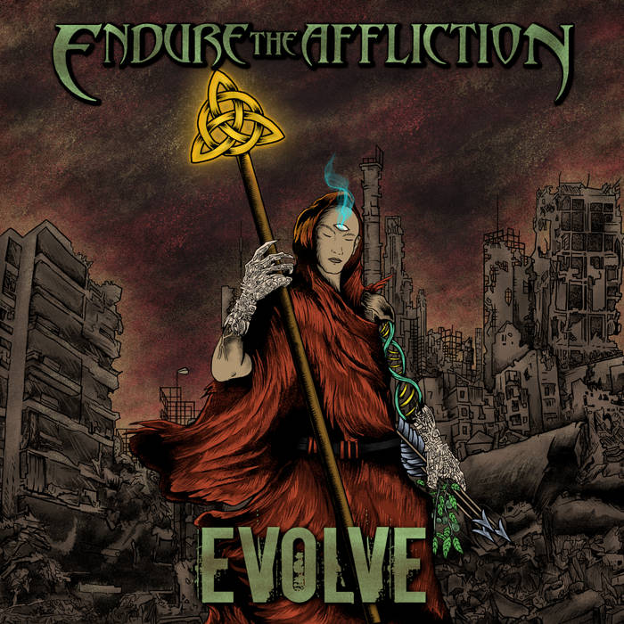 ENDURE THE AFFLICTION - Evolve cover 