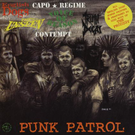 ENGLISH DOGS - Punk Patrol cover 