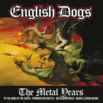 ENGLISH DOGS - The Metal Years cover 
