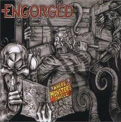 ENGORGED - Where Monsters Dwell cover 