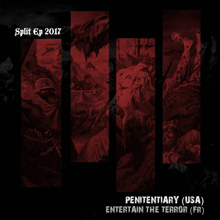 ENTERTAIN THE TERROR - Split EP 2017 cover 