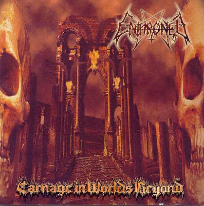 ENTHRONED - Carnage in Worlds Beyond cover 
