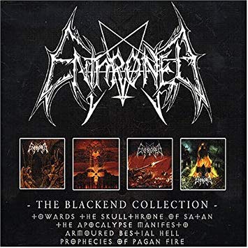 ENTHRONED - The Blackened Collection cover 