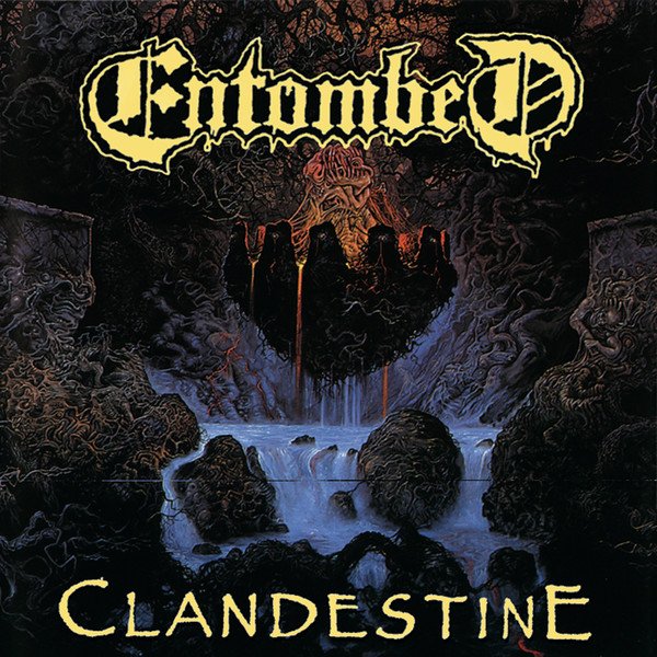 ENTOMBED - Clandestine cover 