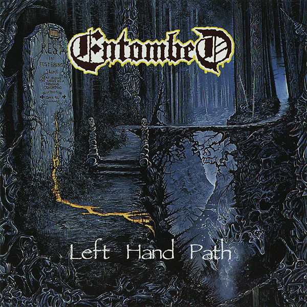 ENTOMBED - Left Hand Path cover 