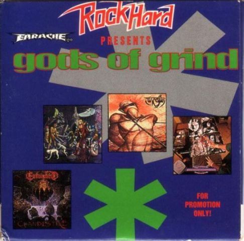 ENTOMBED - Rock Hard Presents: Gods of Grind cover 