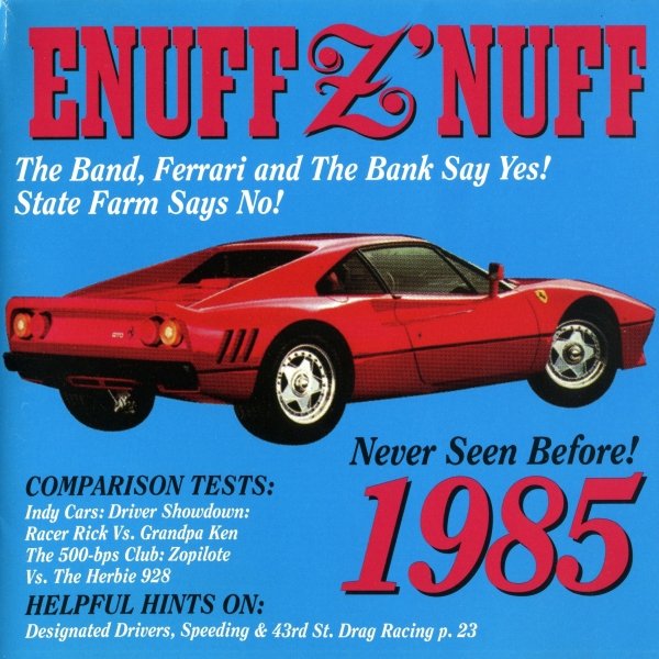 ENUFF Z'NUFF - 1985 cover 