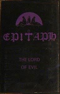 EPITAPH - The Lord Of Evil cover 