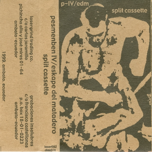ESKAPE DEL MATADERO - Split Cassette ‎ cover 