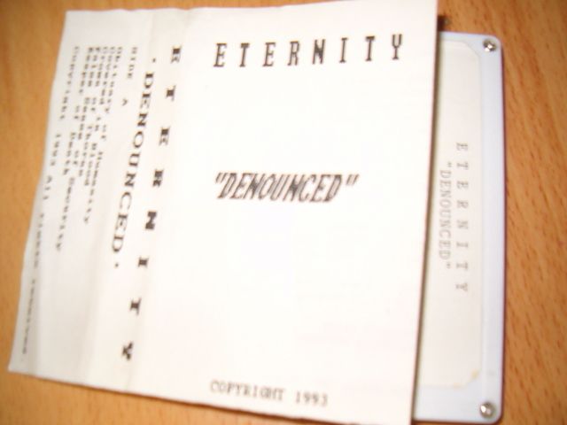 ETERNITY - Denounced cover 