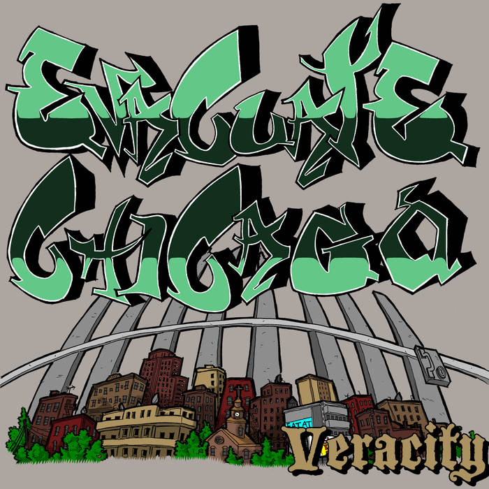 EVACUATE CHICAGO - Veracity cover 