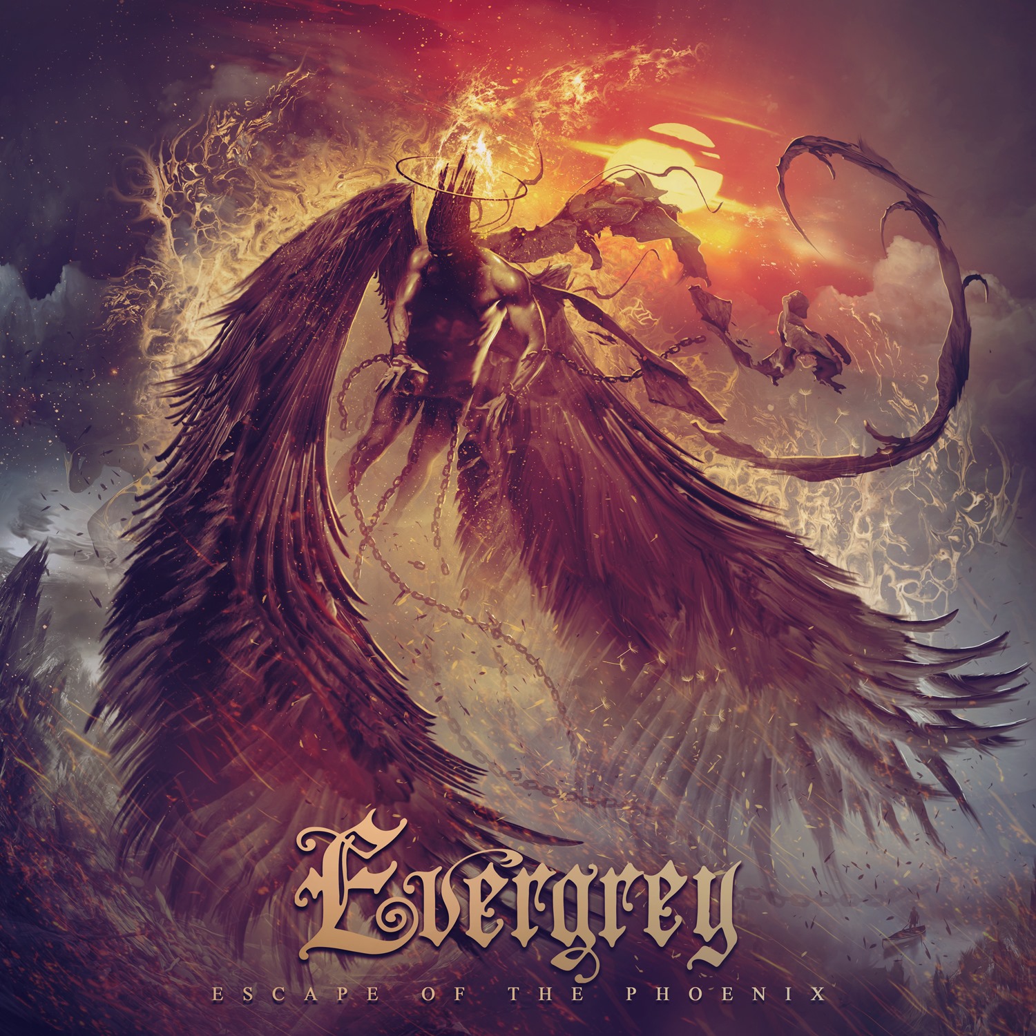 EVERGREY - Escape of the Phoenix cover 