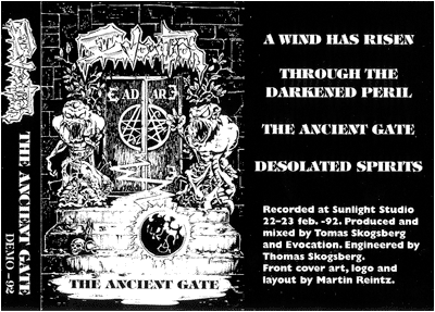 EVOCATION - The Ancient Gate cover 