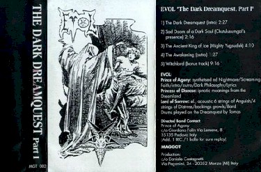 EVOL - The Dark Dreamquest, Part I cover 