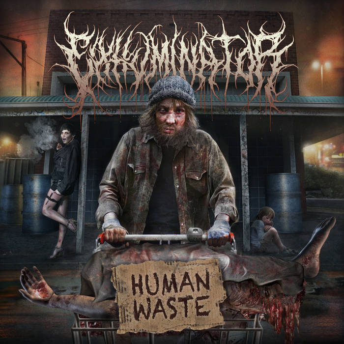EXHUMINATOR - Human Waste cover 