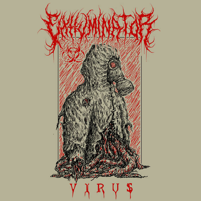 EXHUMINATOR - Virus cover 