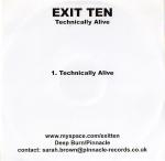 EXIT TEN - Technically Alive cover 