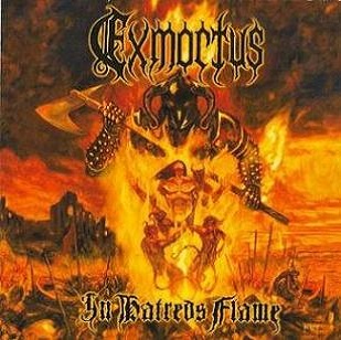EXMORTUS - In Hatred's Flame cover 