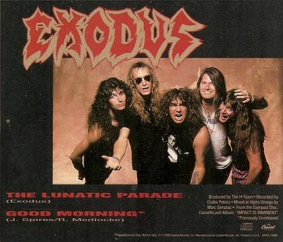 EXODUS - The Lunatic Parade cover 