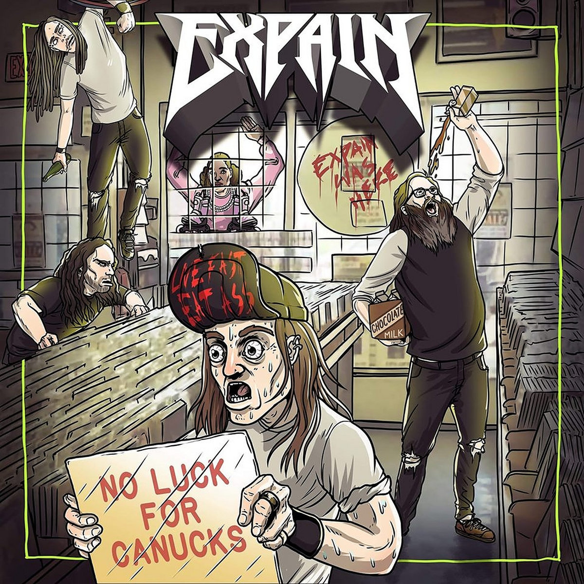 EXPAIN - No Luck For Canucks cover 
