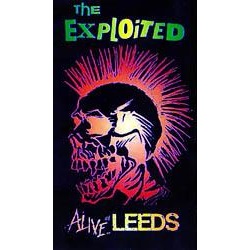THE EXPLOITED - Alive At Leeds cover 