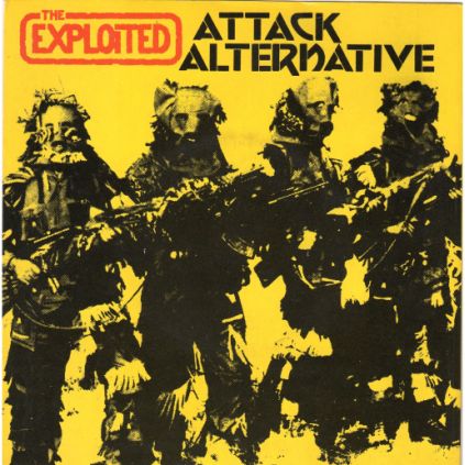 THE EXPLOITED - Attack / Alternative cover 