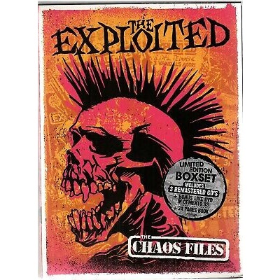 THE EXPLOITED - Chaos Files cover 