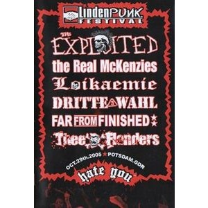 THE EXPLOITED - Linden Punk Festival cover 