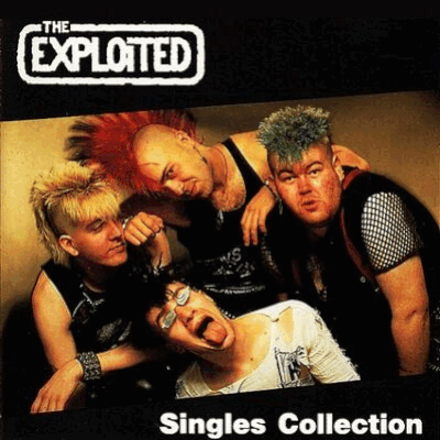 THE EXPLOITED - Singles Collection cover 