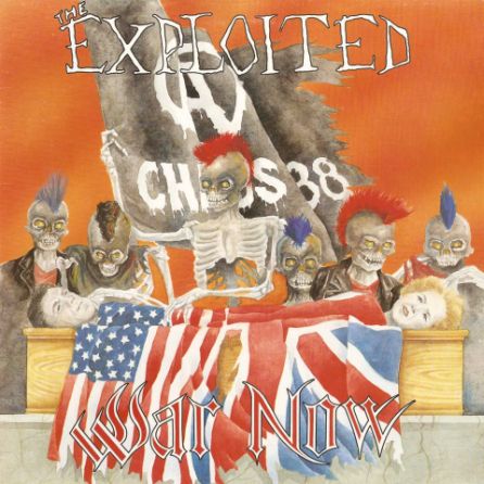 THE EXPLOITED - War Now cover 