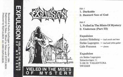 EXPULSION - Veiled in the Mists of Mystery cover 