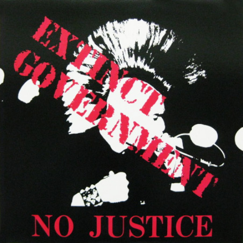 EXTINCT GOVERNMENT - No Justice cover 