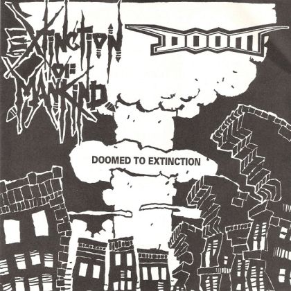 EXTINCTION OF MANKIND - Doomed To Extinction cover 