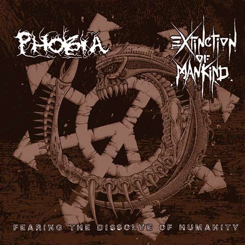 EXTINCTION OF MANKIND - Fearing The Dissolve Of Humanity cover 