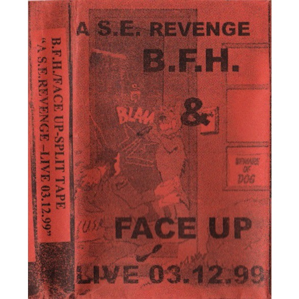 FACE UP - A.S.E. Revenge - Live 03.12.99 cover 