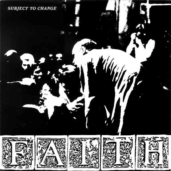 FAITH - Subject To Change cover 