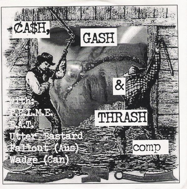 FALLOUT - Cash, Gash & Thrash cover 