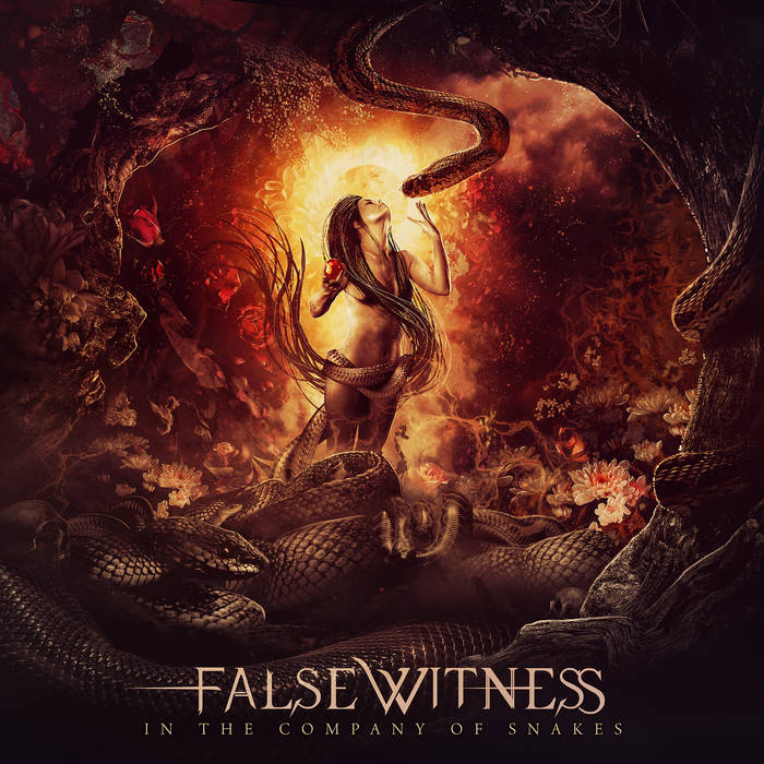 FALSE WITNESS - In The Company Of Snakes cover 