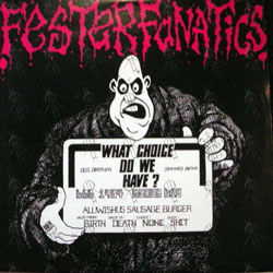 FESTER FANATICS - What Choice Do We Have? cover 