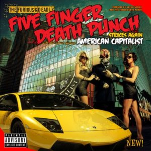 FIVE FINGER DEATH PUNCH - American Capitalist cover 