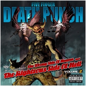 FIVE FINGER DEATH PUNCH - The Wrong Side of Heaven and the Righteous Side of Hell, Volume 2 cover 
