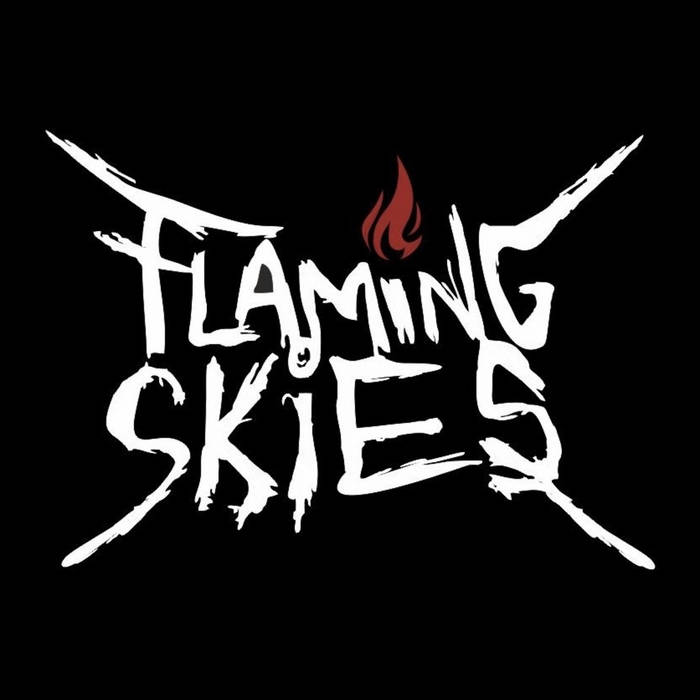 FLAMING SKIES - Autopsy cover 
